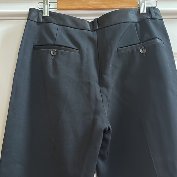 Rag & Bone Black Tuxedo Style Ankle Trouser Pants Sz4 - Picture 7 of 13